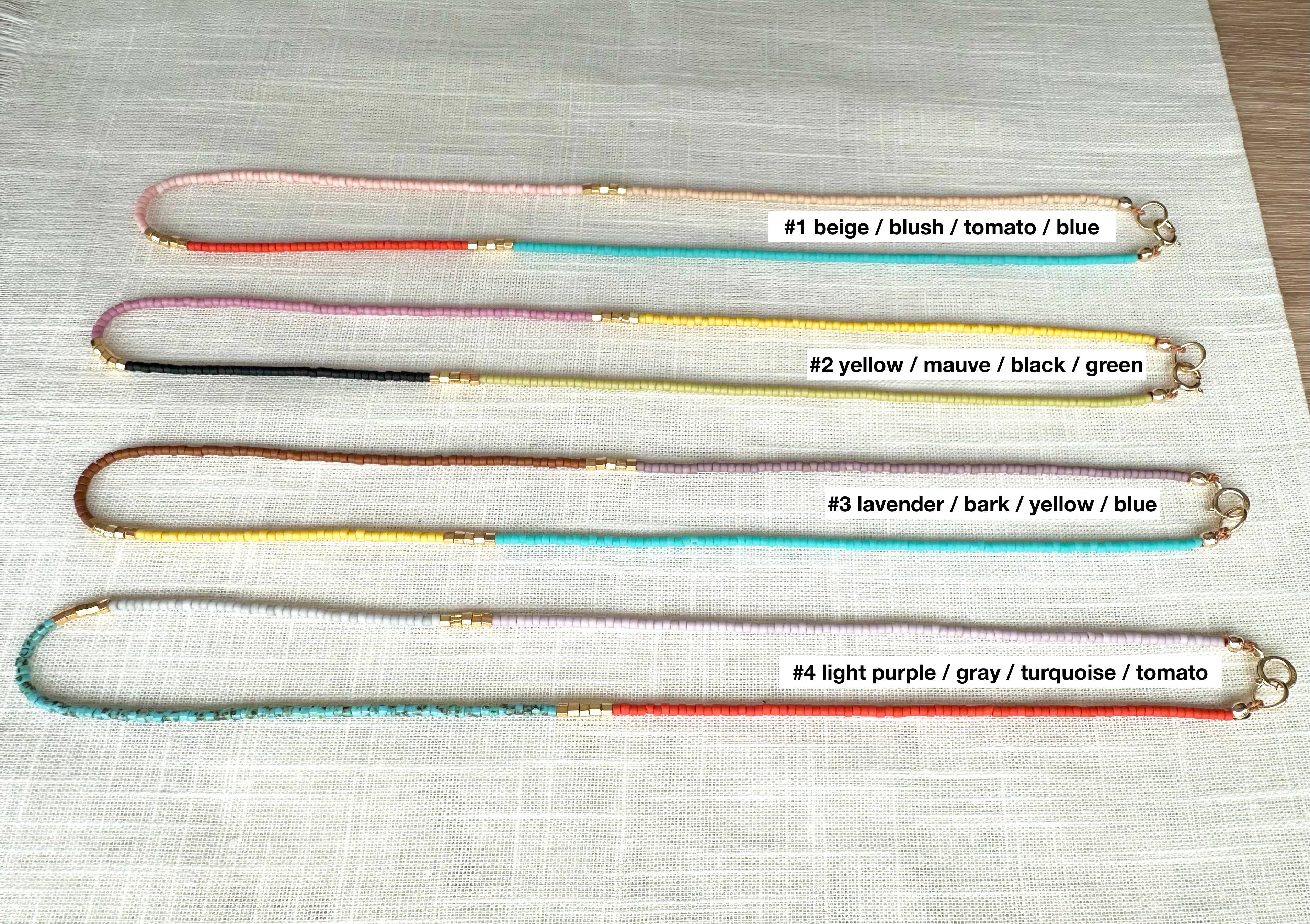 Cassis Beaded Necklace