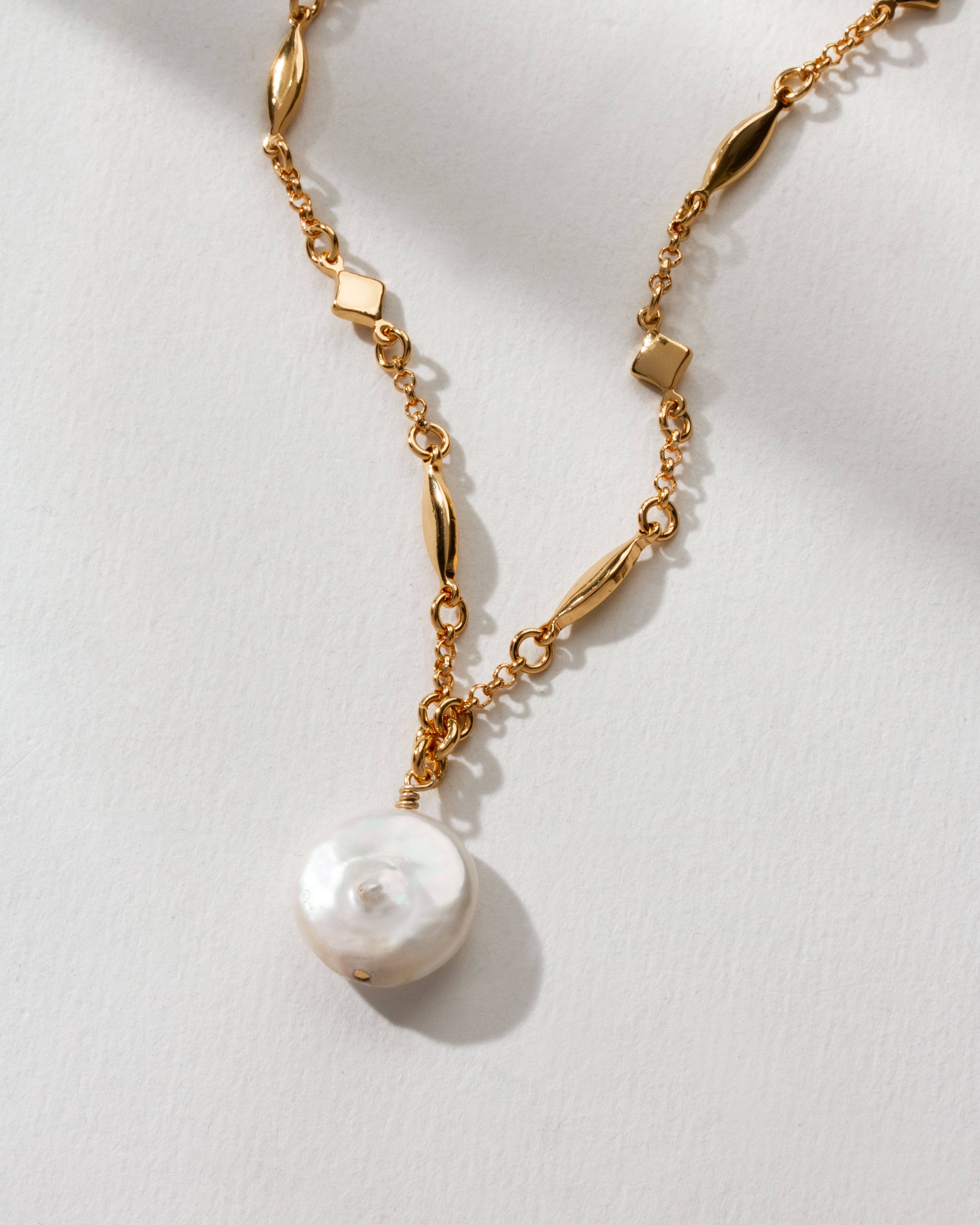 Freshwater Gold Necklace