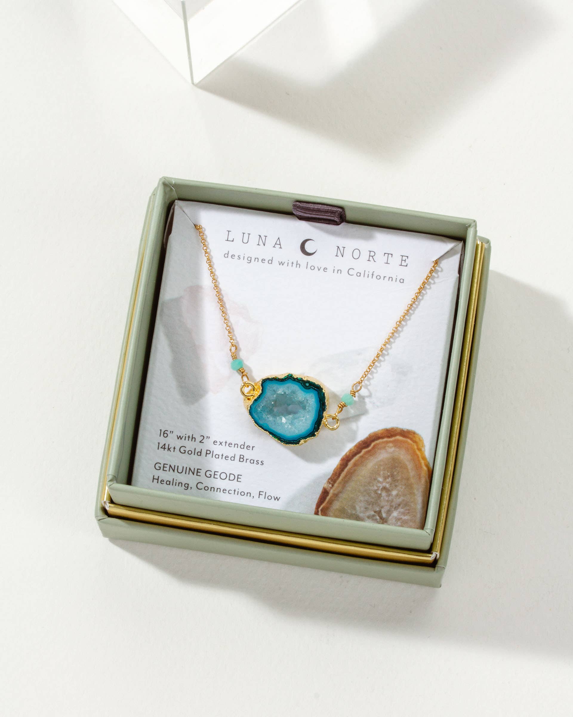 Earthly Stone Gold Necklace