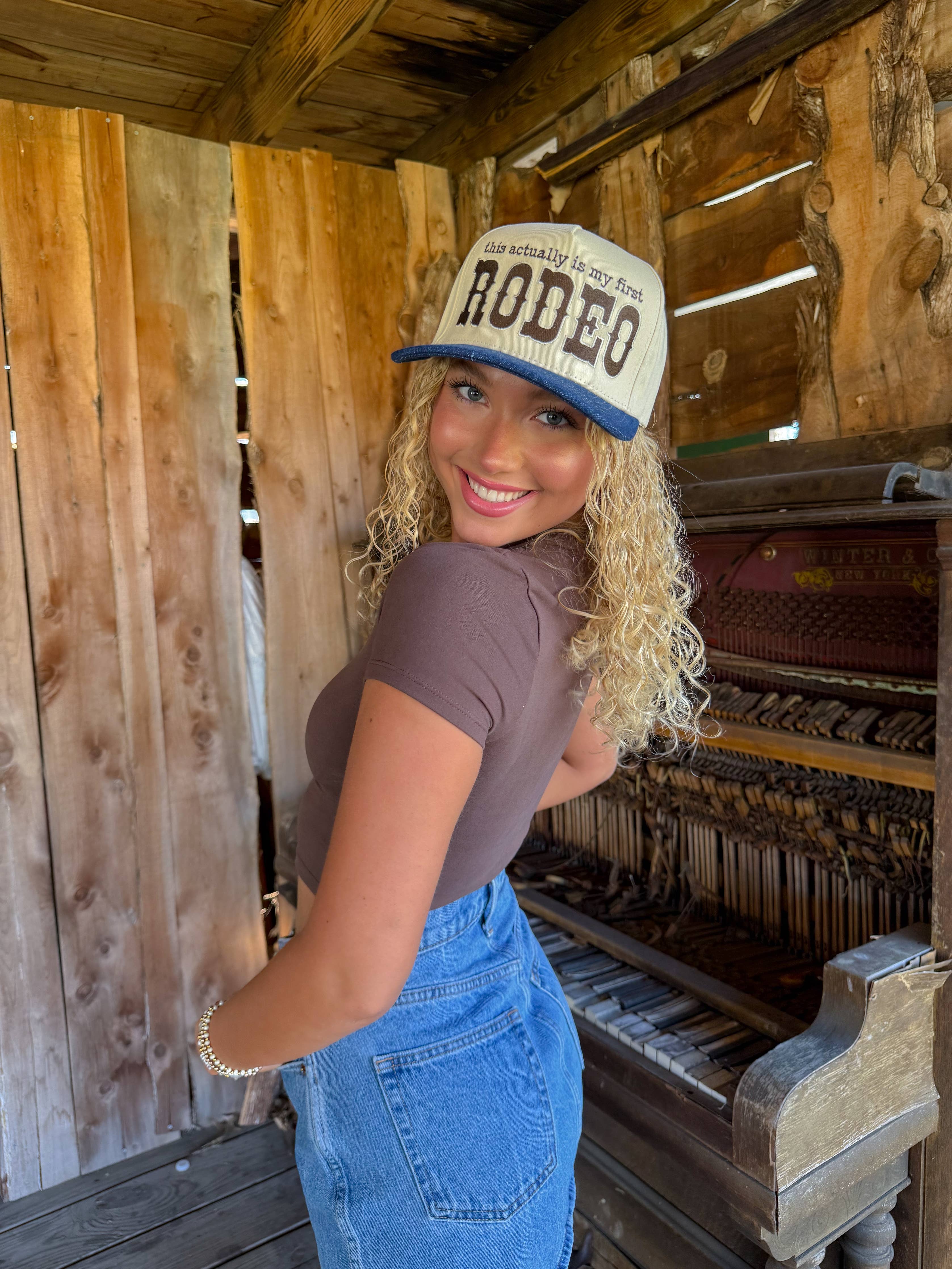 First Rodeo Trucker Hat