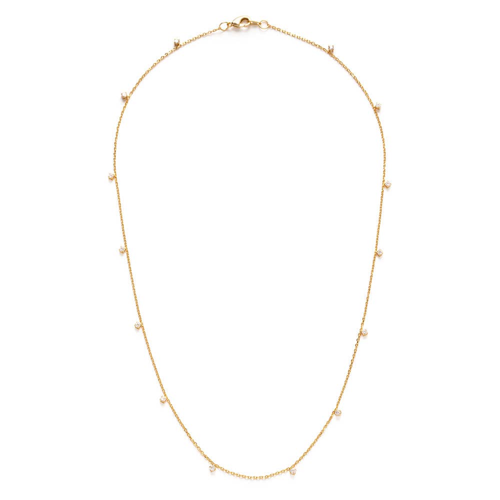 Crystal Cubes Necklace