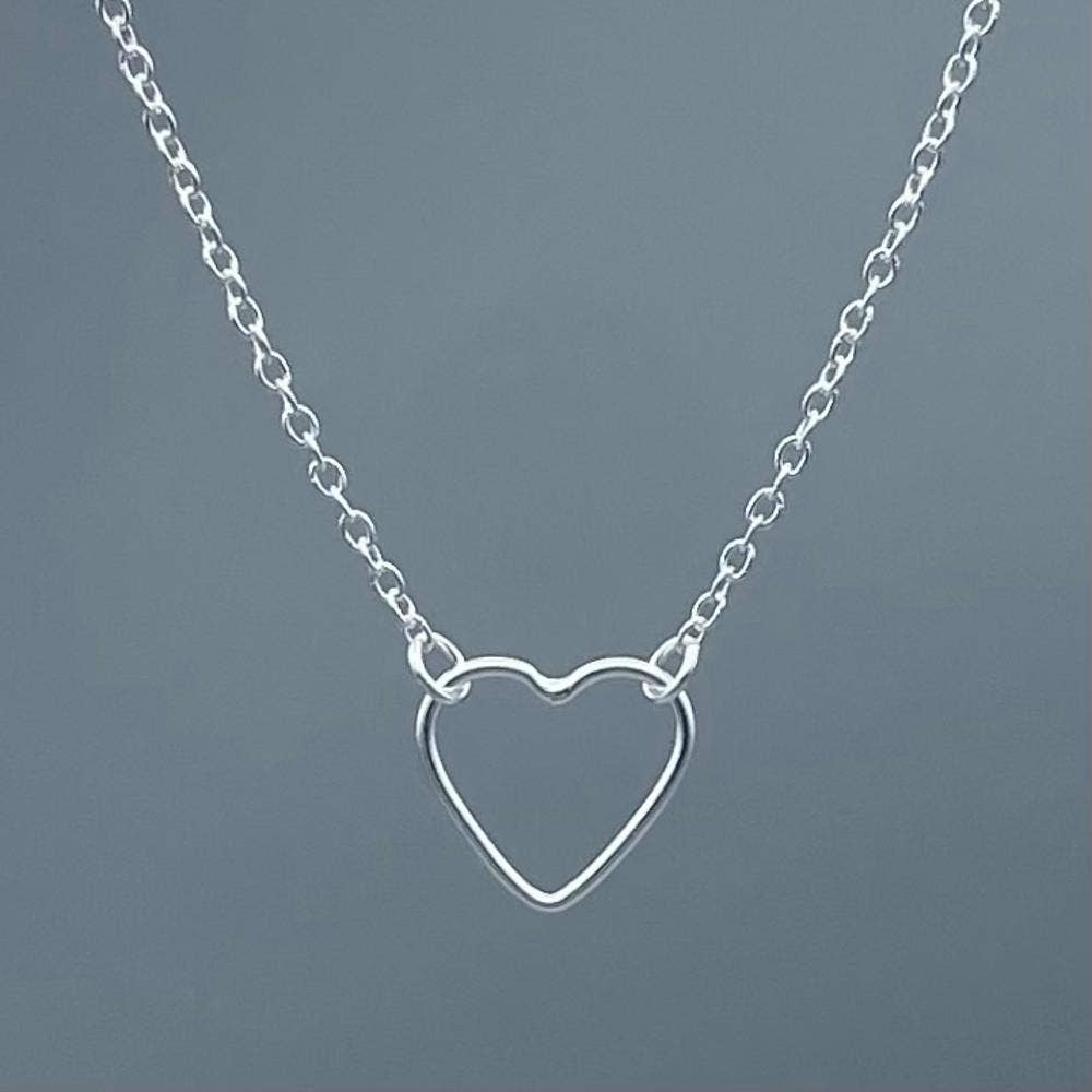 Silver Heart Necklace