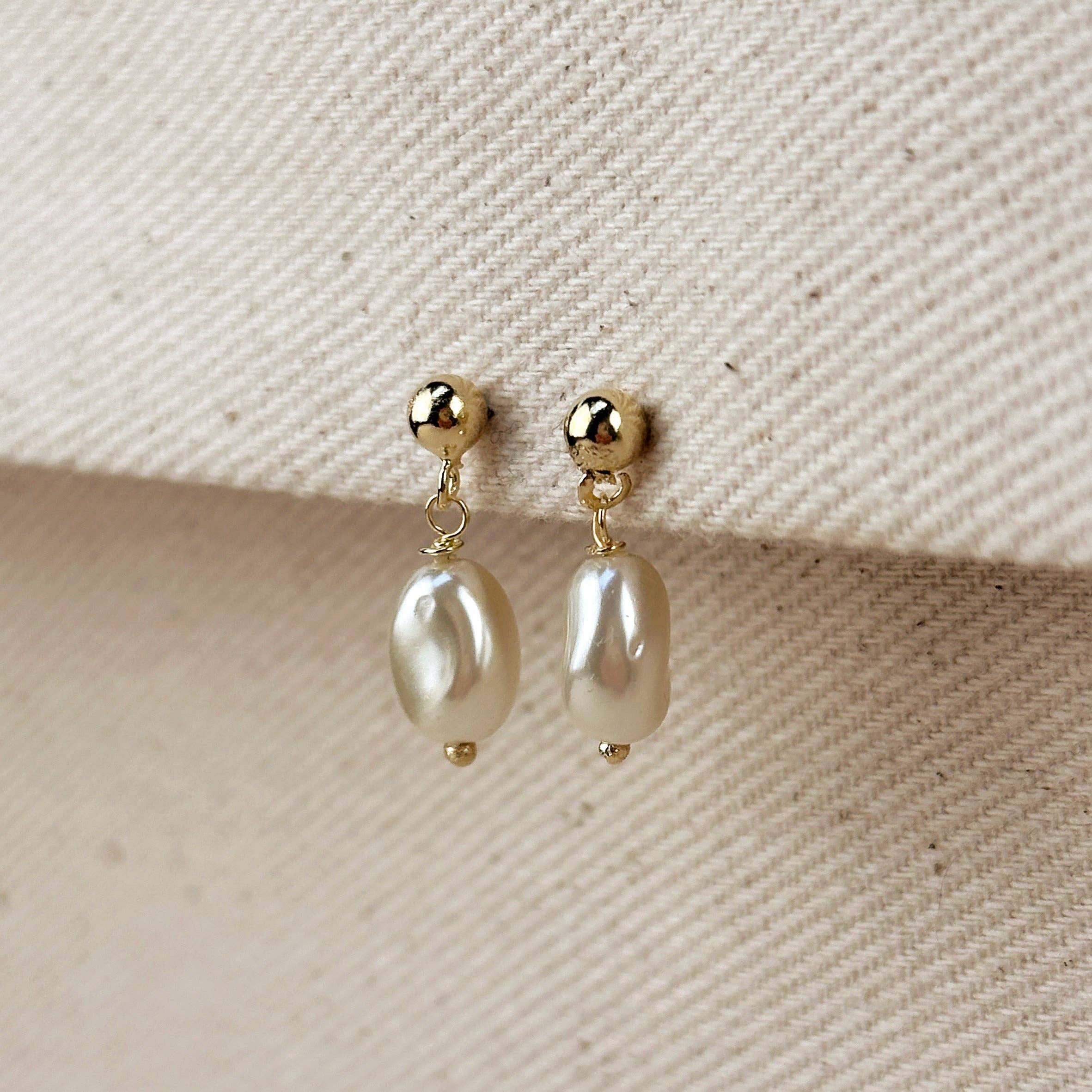 Pearl Drop Earrings