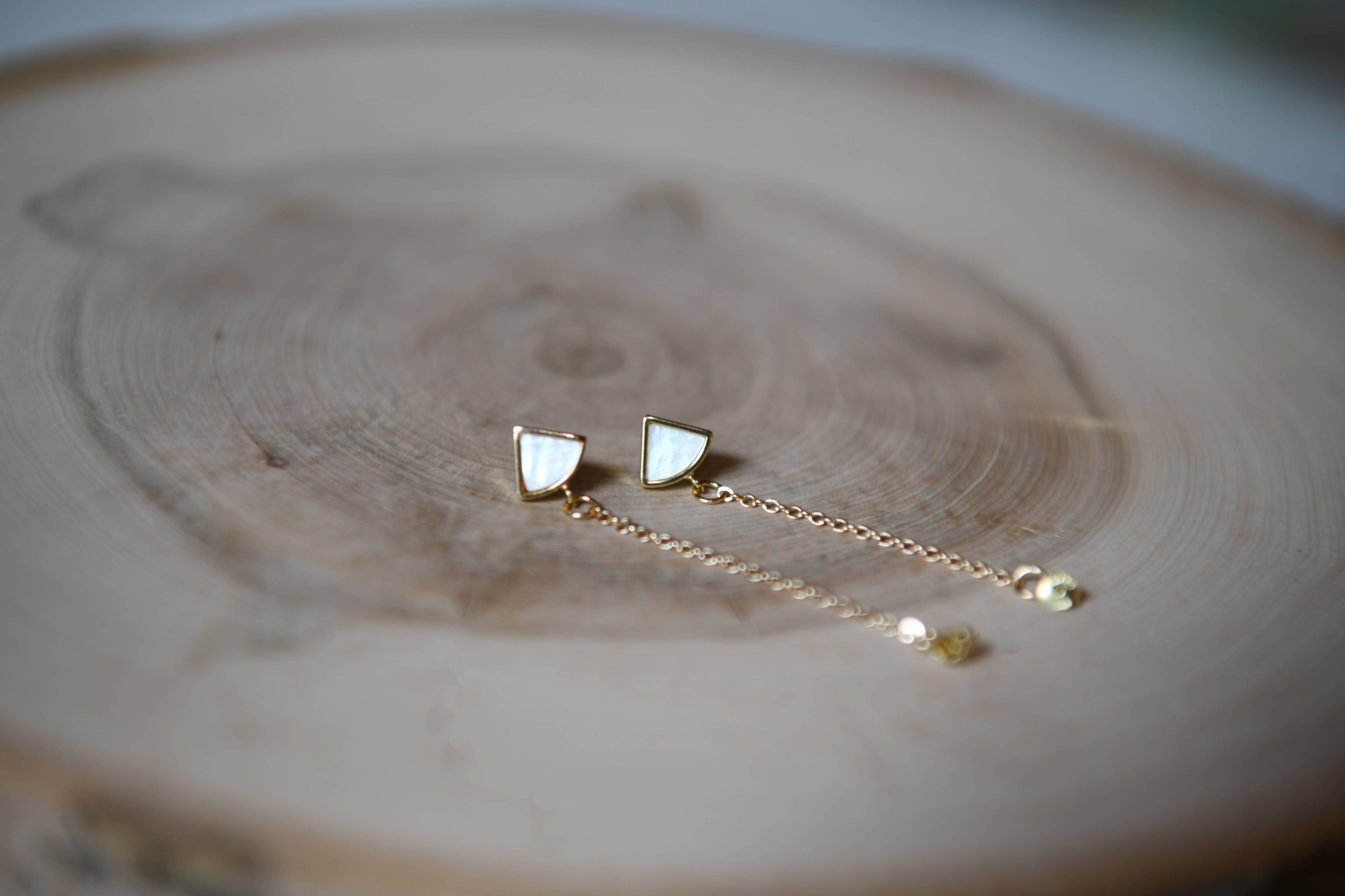 Dainty Chain Earrings