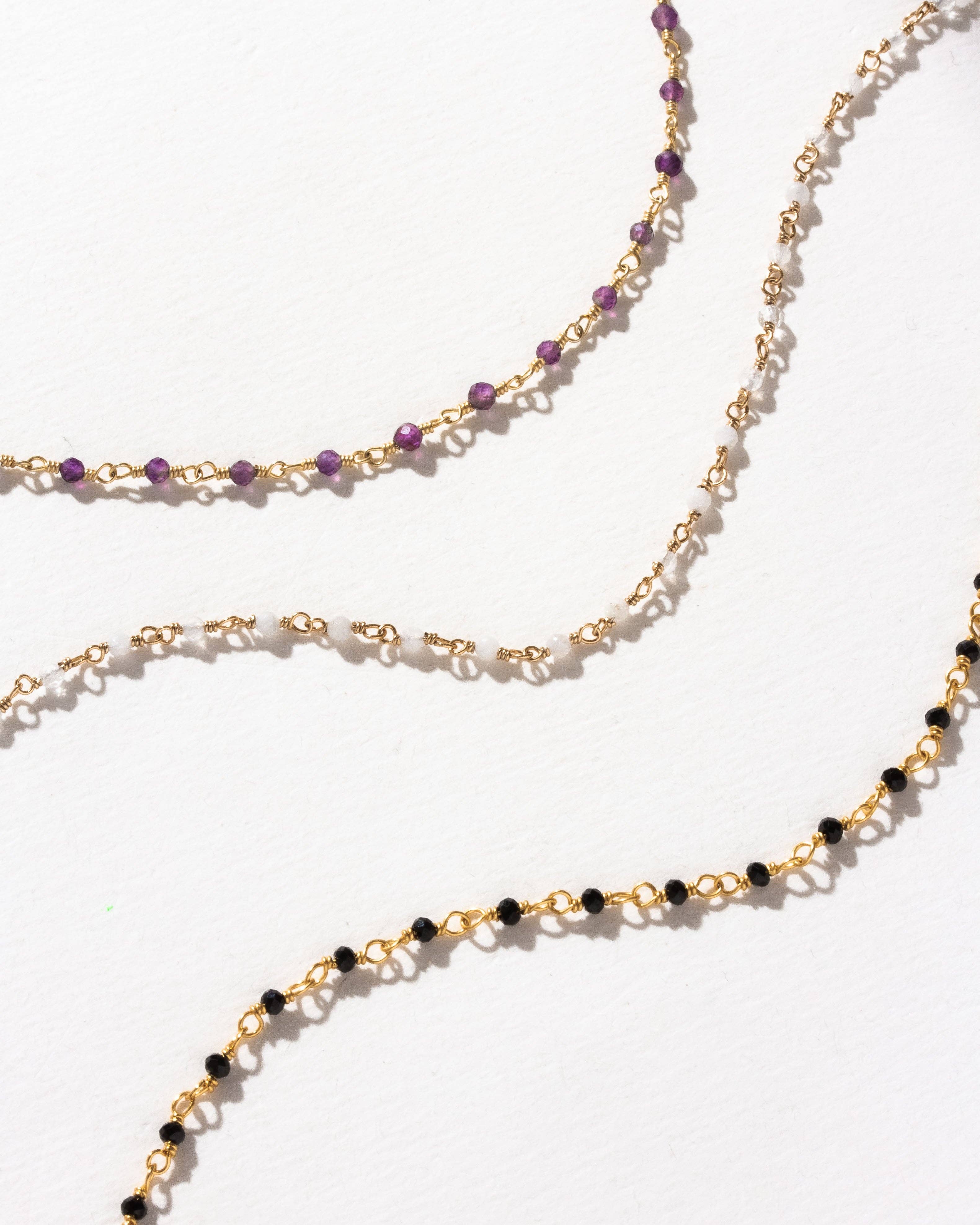 Draped In Gems Necklace