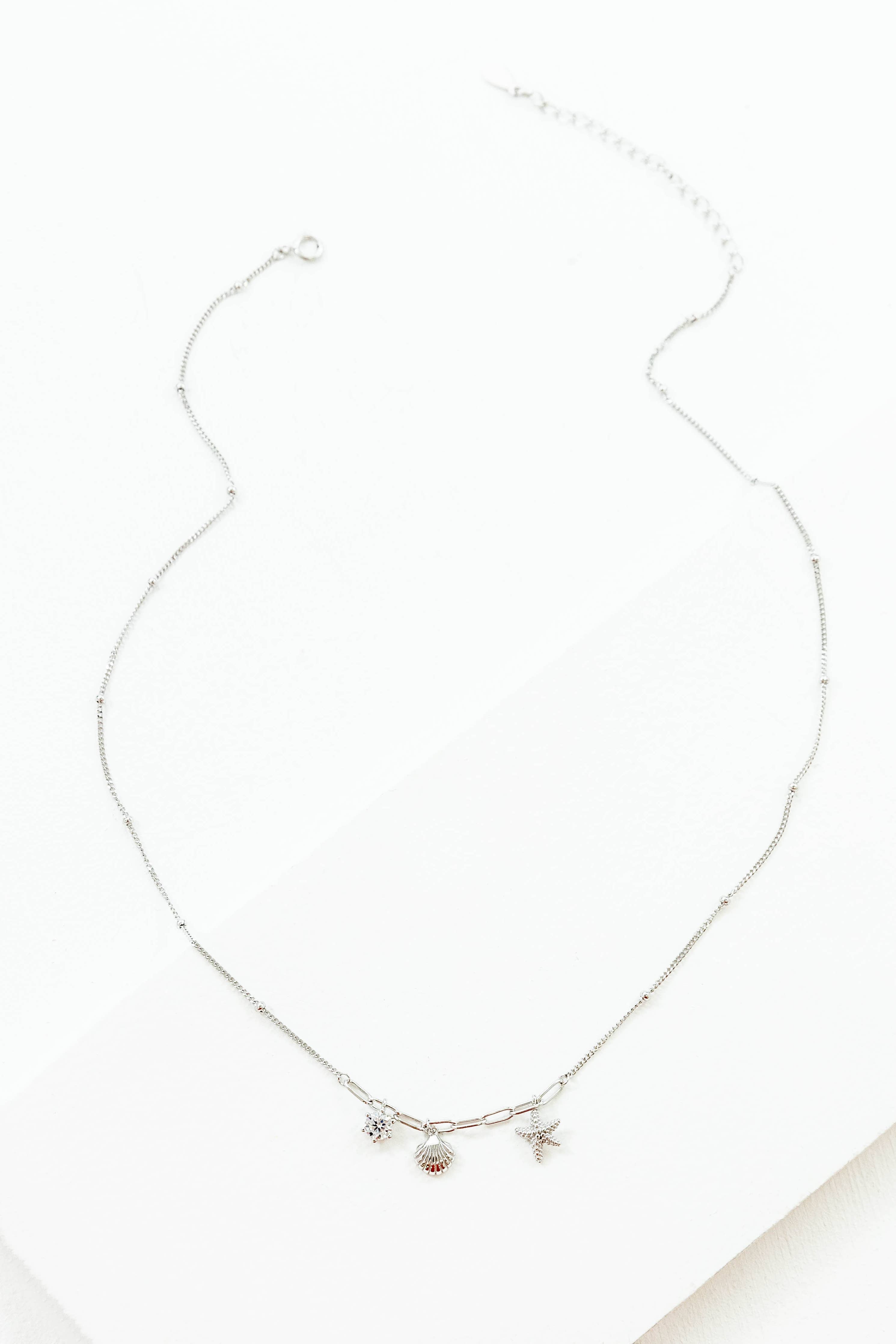 By The Sea Charm Necklace