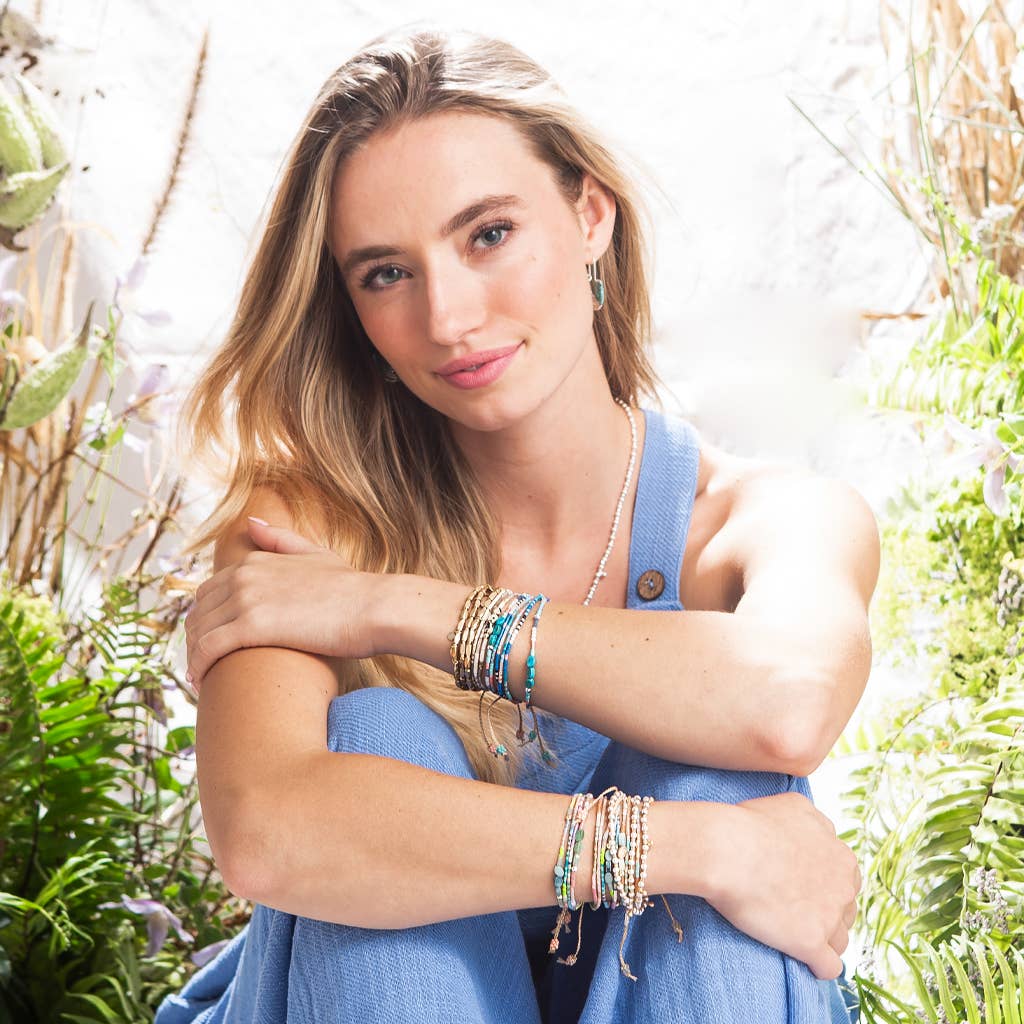 Heart Mixed Media Bracelet