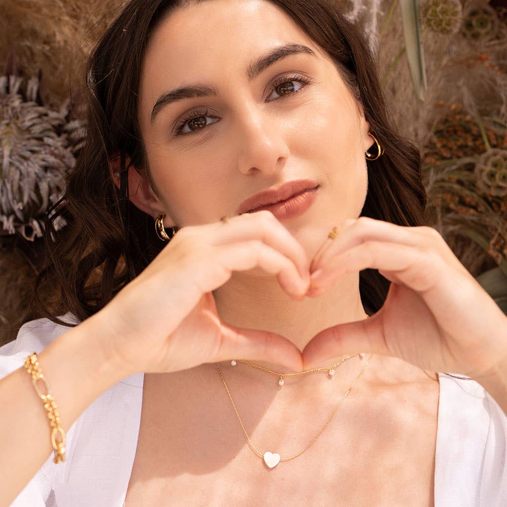 Five Graces Pearl Necklace