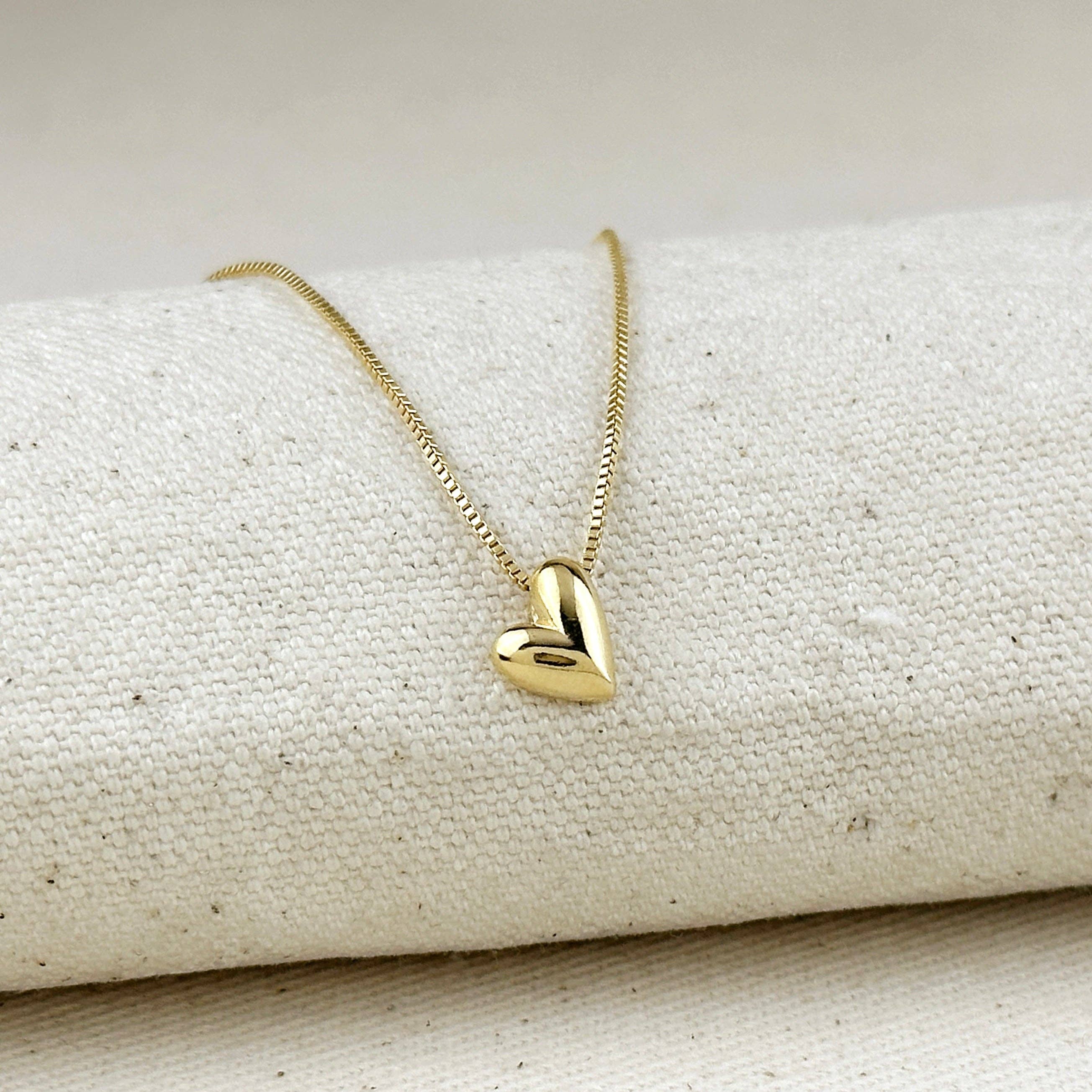 Uneven Heart Necklace