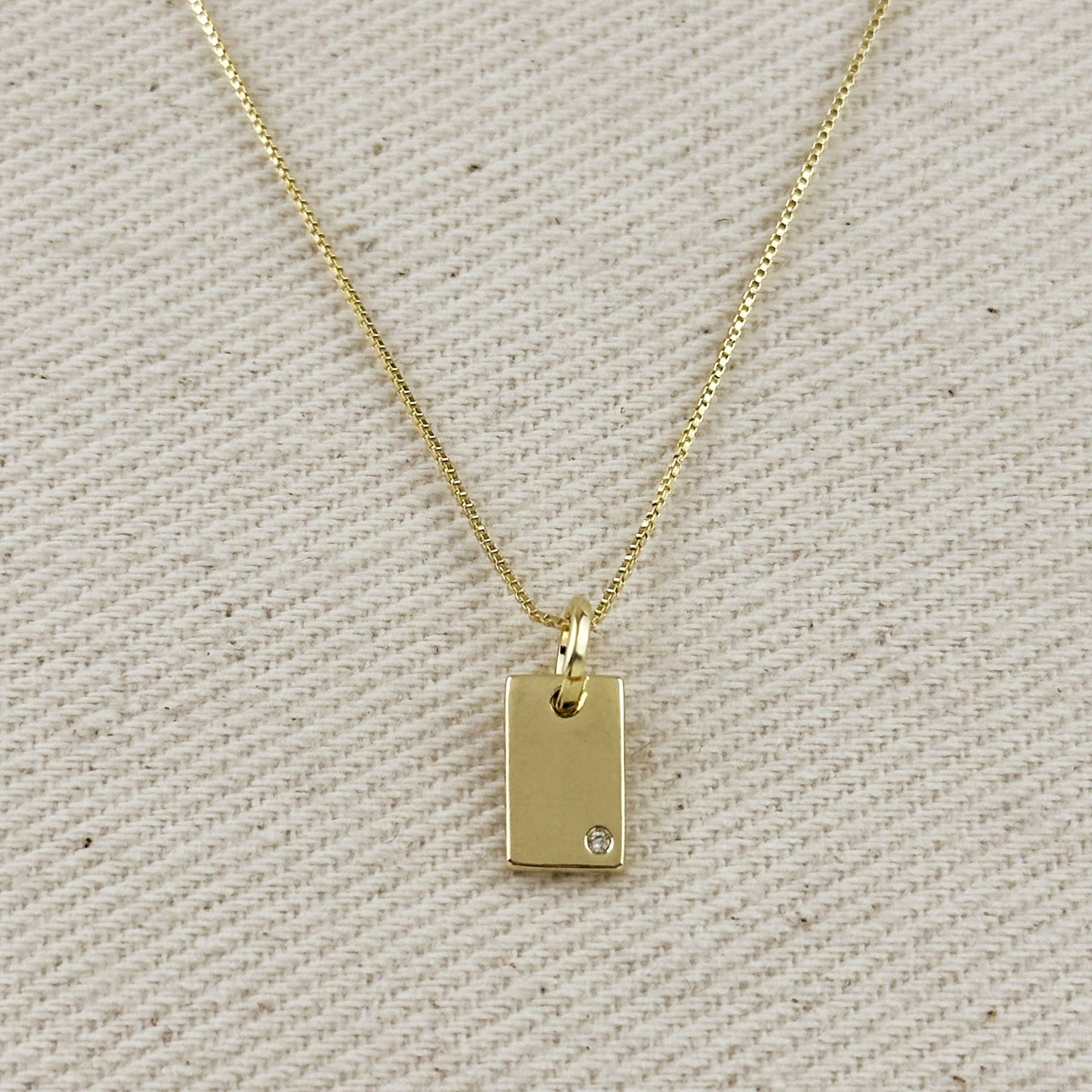 Gold Plate Necklace