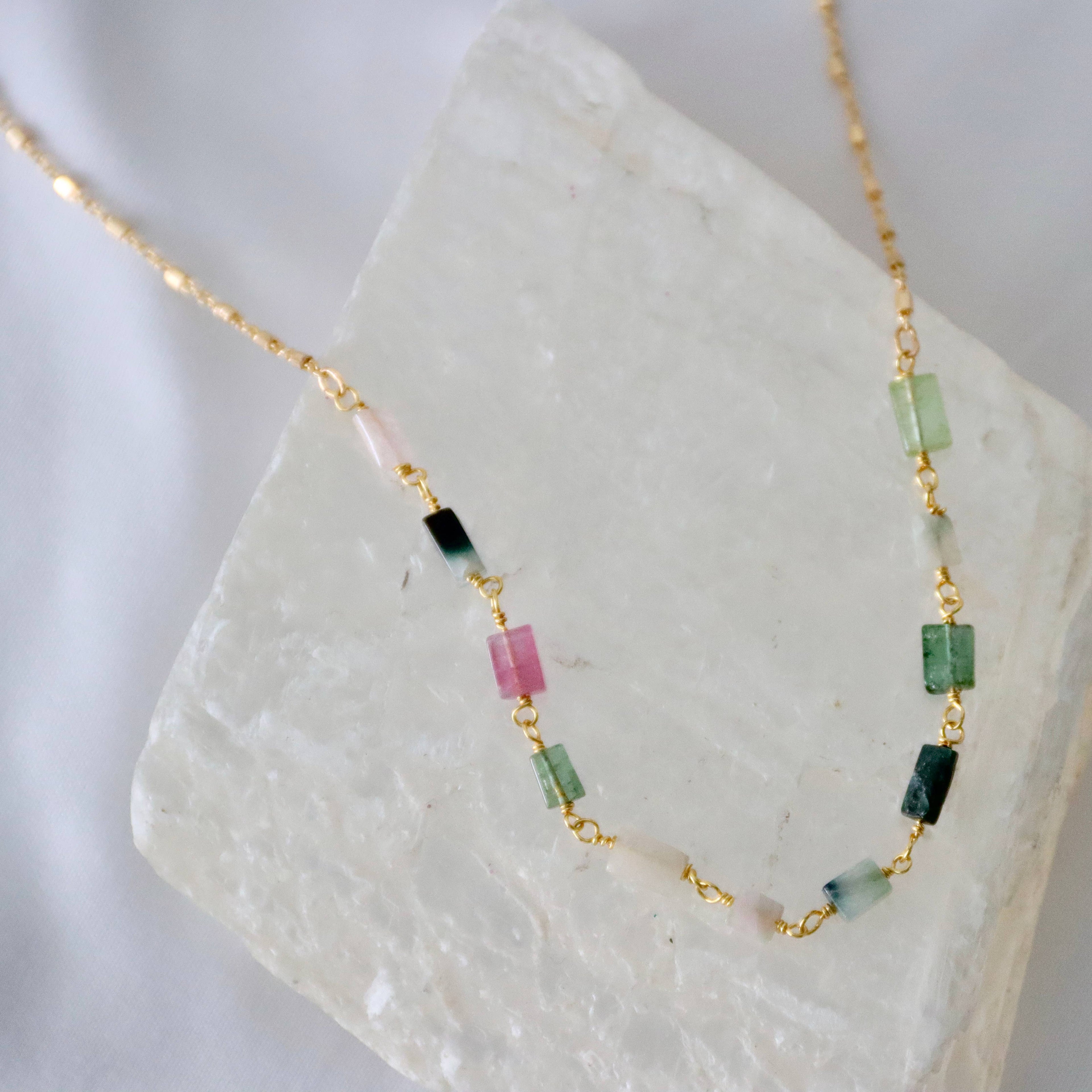 Colorful Stone Necklace