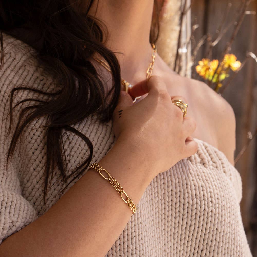 Oval Chain Bracelet
