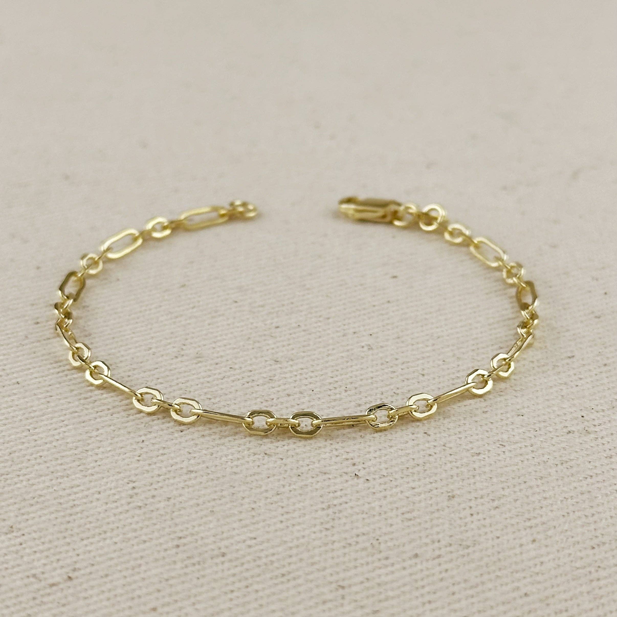 Alternate Paperclip Bracelet