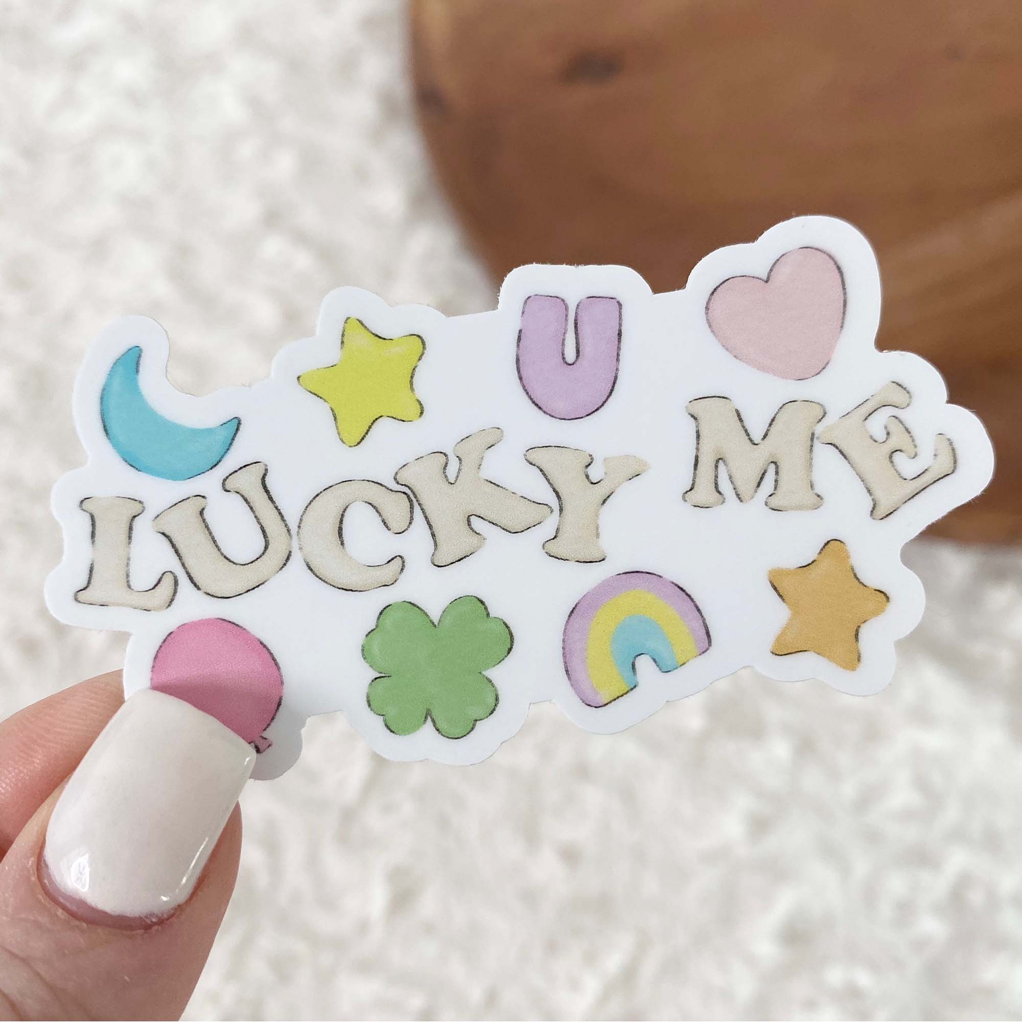 Lucky Me Sticker