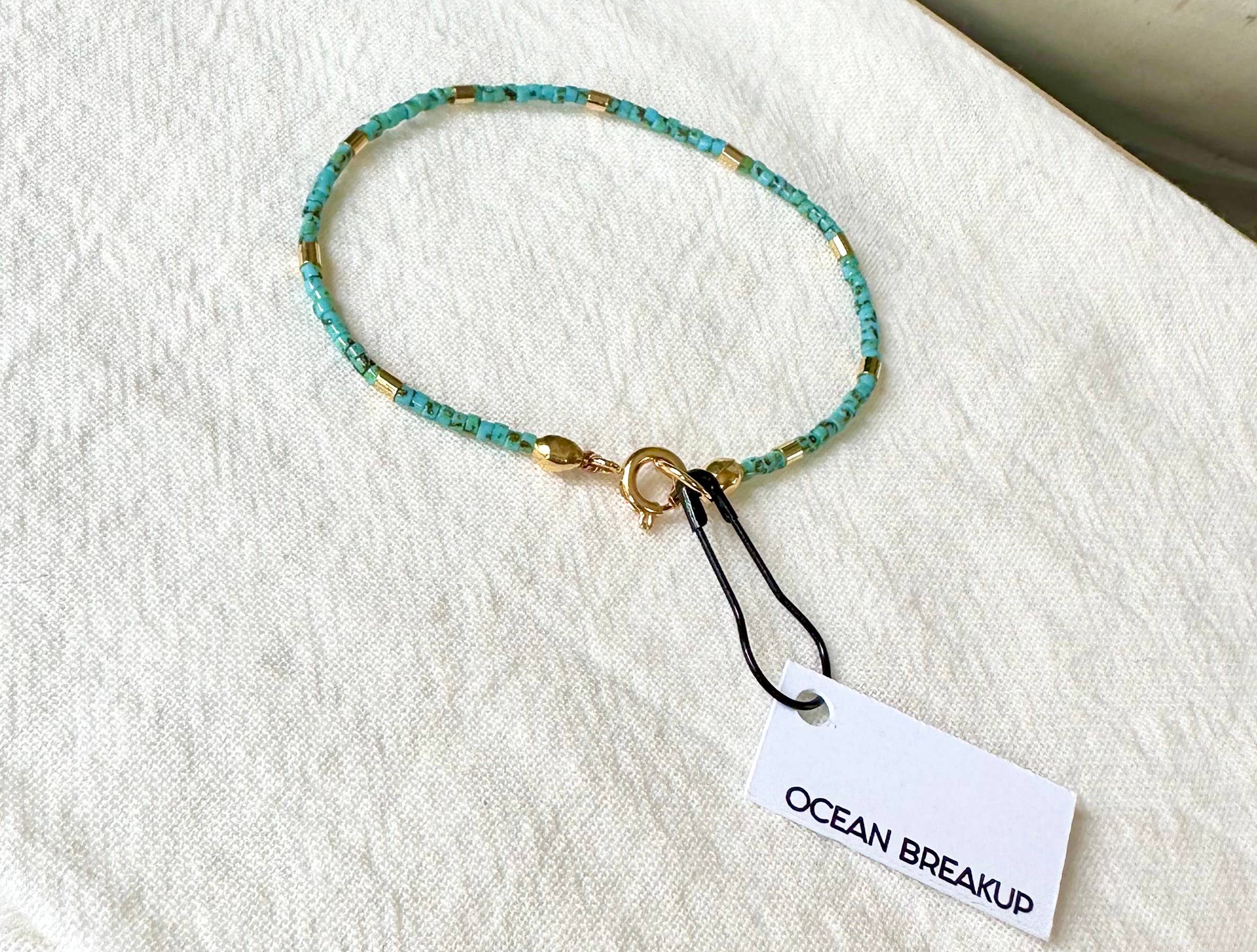 Colorful Gold Bar Bracelet