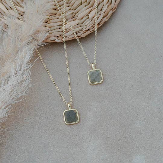 Rome Square Necklace