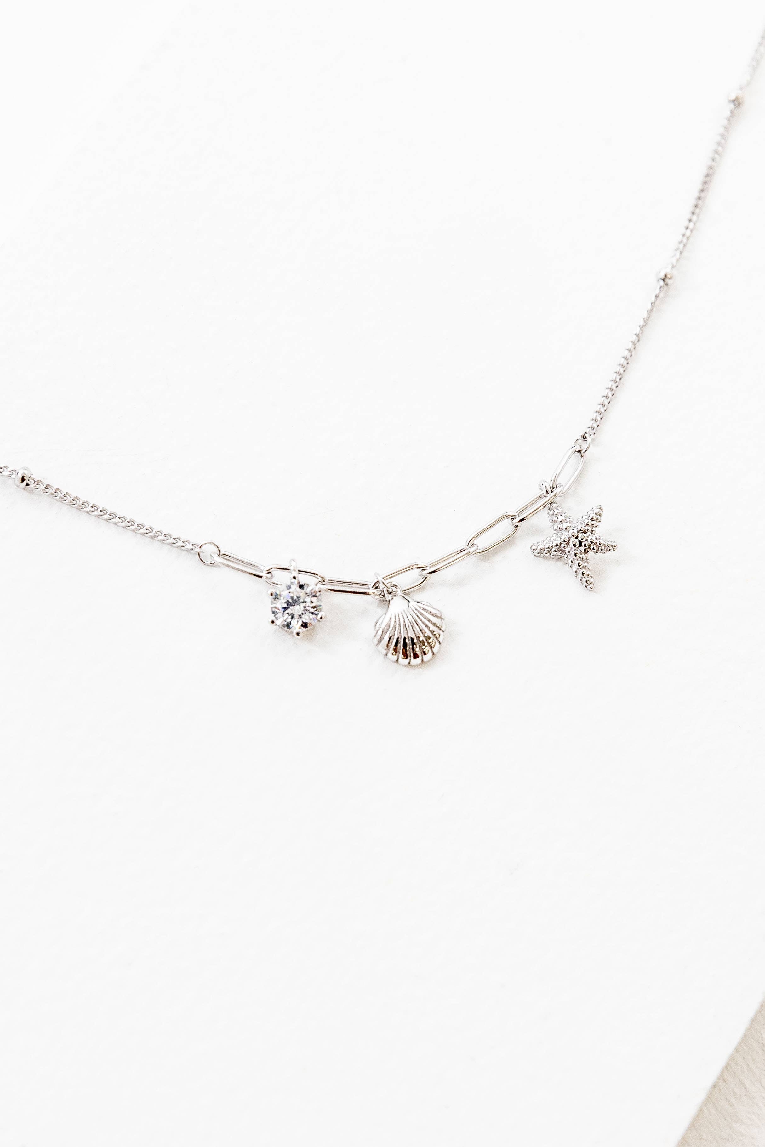 By The Sea Charm Necklace
