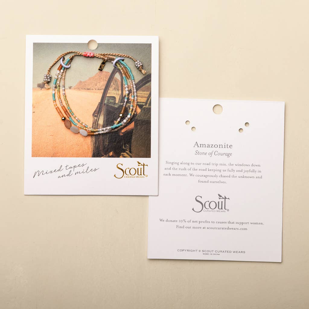 Courage Mixed Media Bracelet