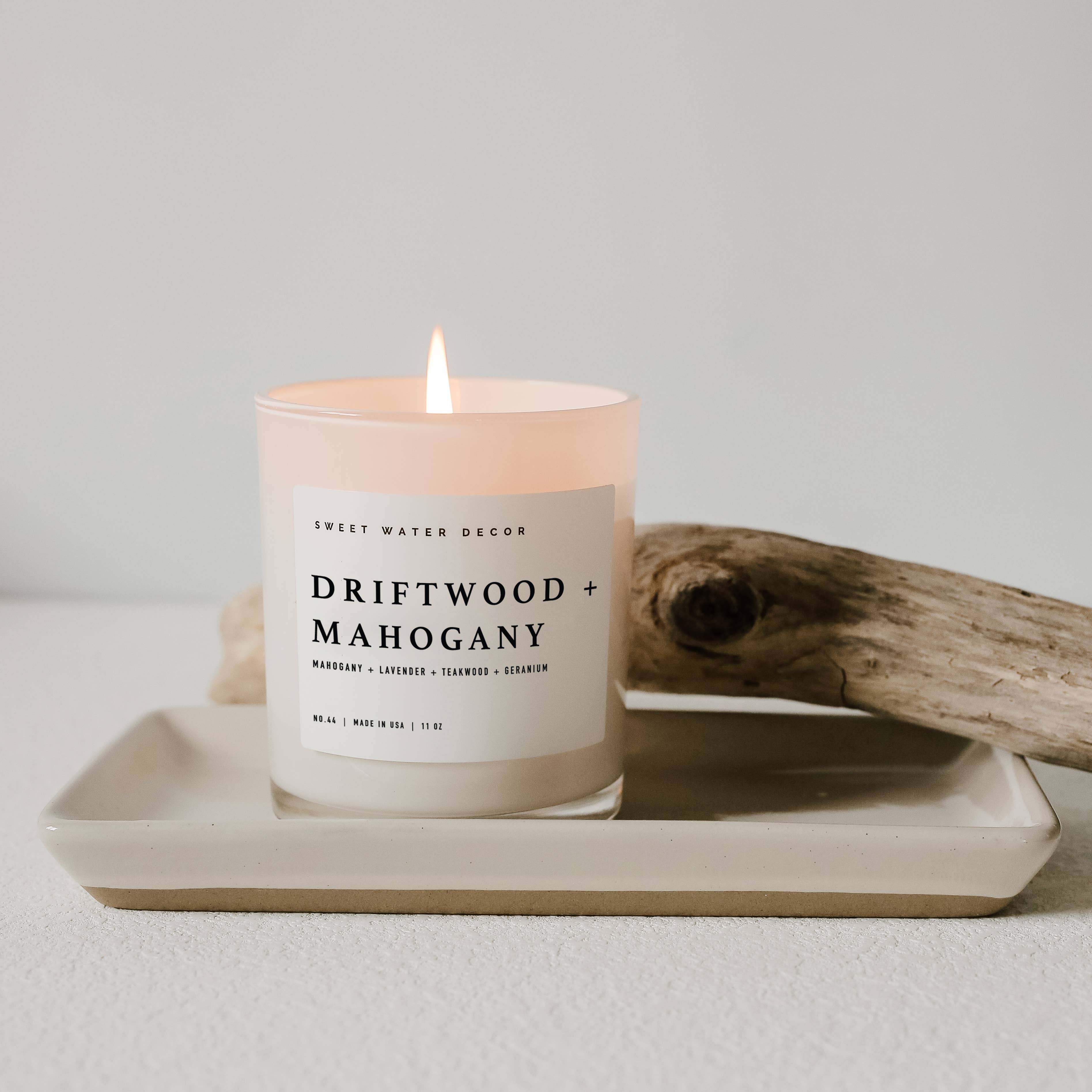 Driftwood and Mahogany Candle