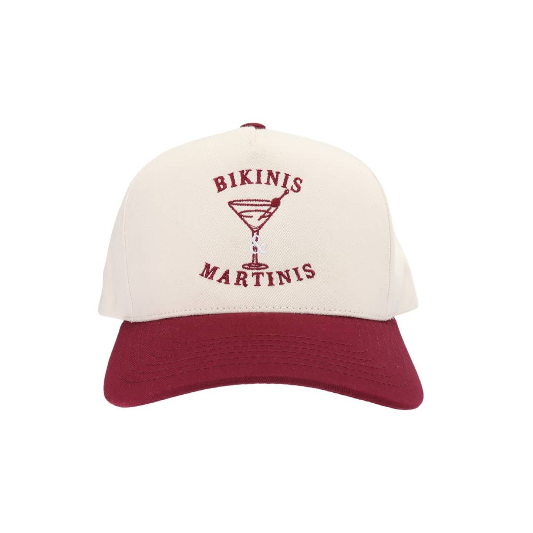 Bikinis and Martini Trucker Hat