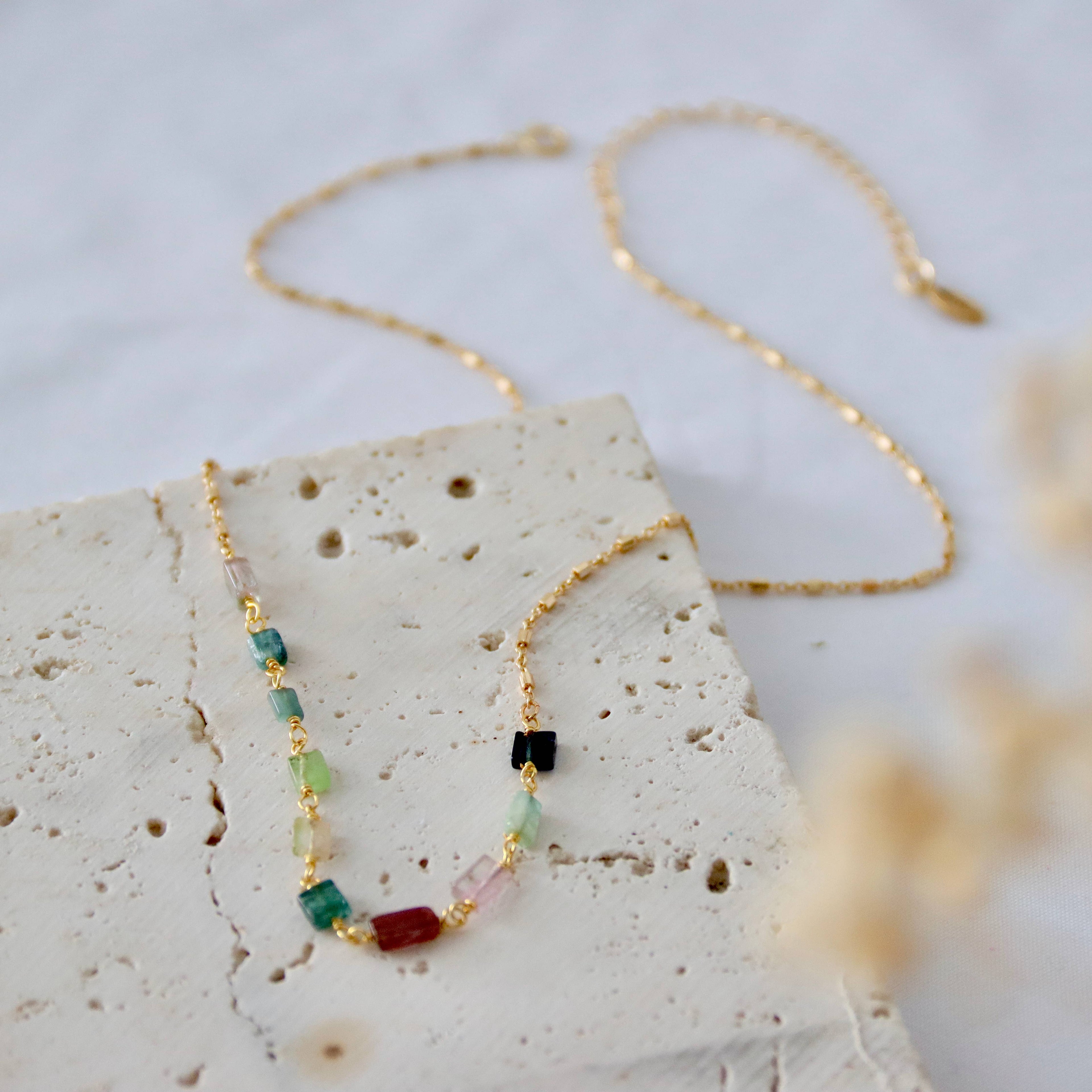 Colorful Stone Necklace