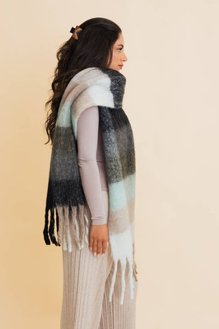 Playing with Plaid Winter Scarf