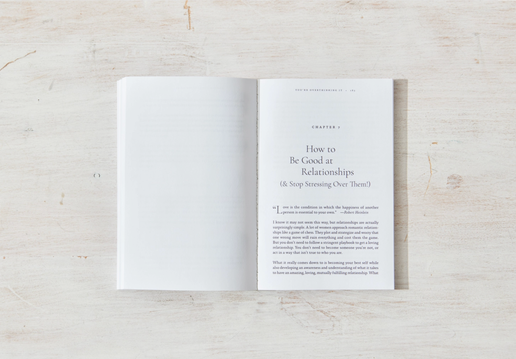 You're Overthinking It Book