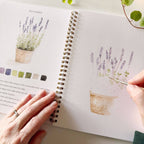 Garden Watercolor Book