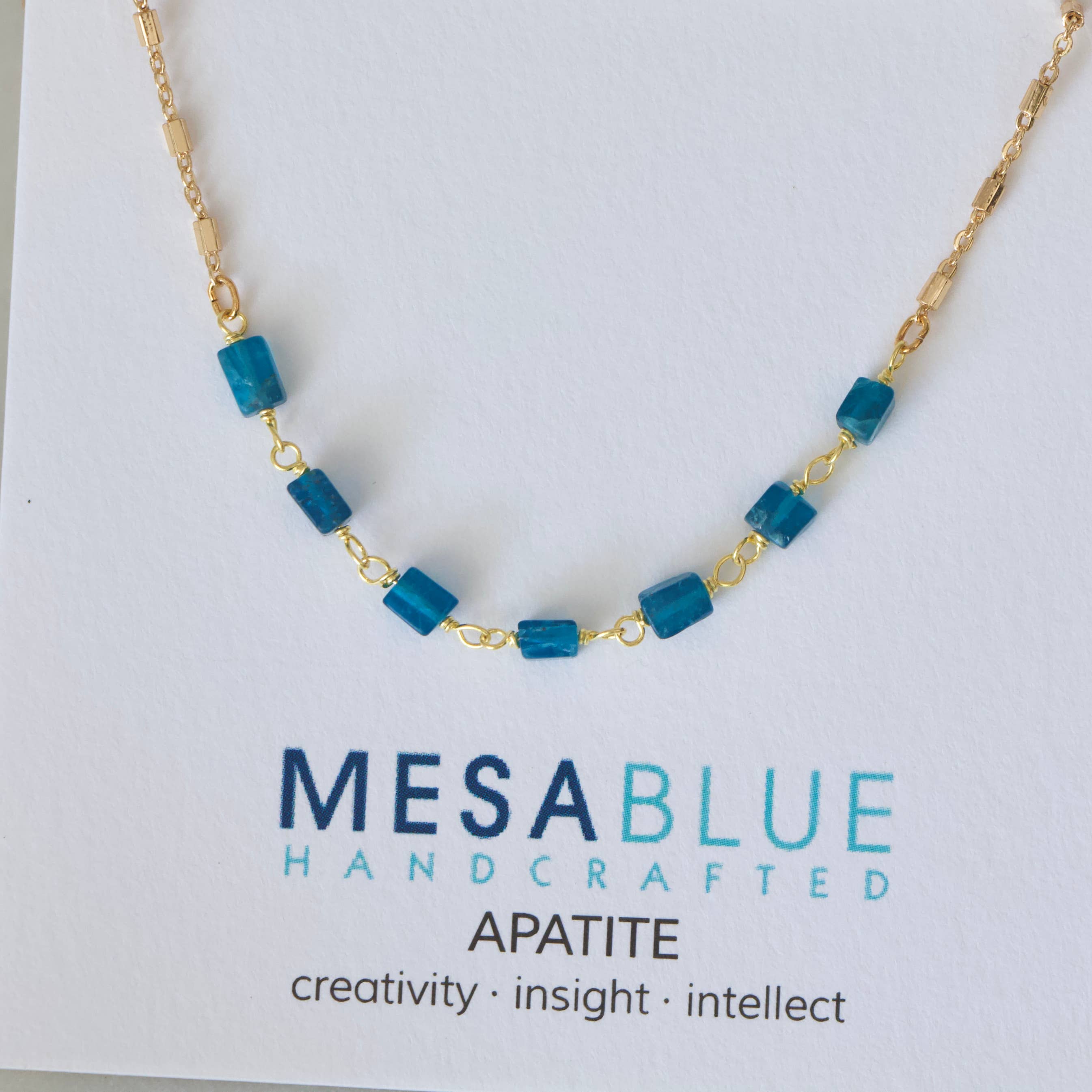 Apatite Chip Necklace