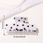 Polka Dot Claw Clip