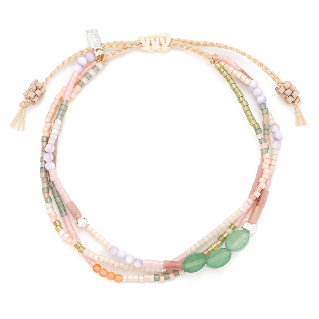 Optimism Mixed Media Bracelet