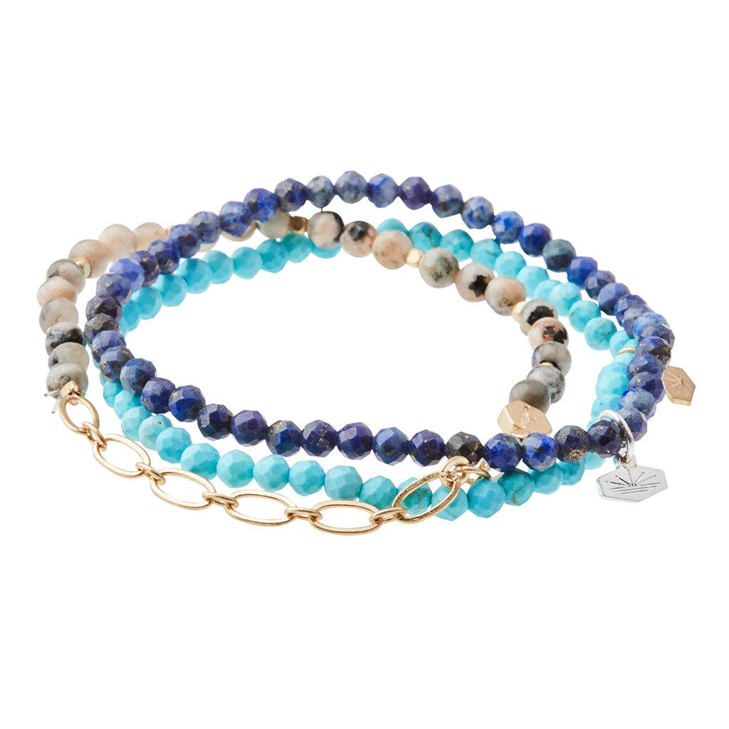 Lapis Mini Stone Bracelet