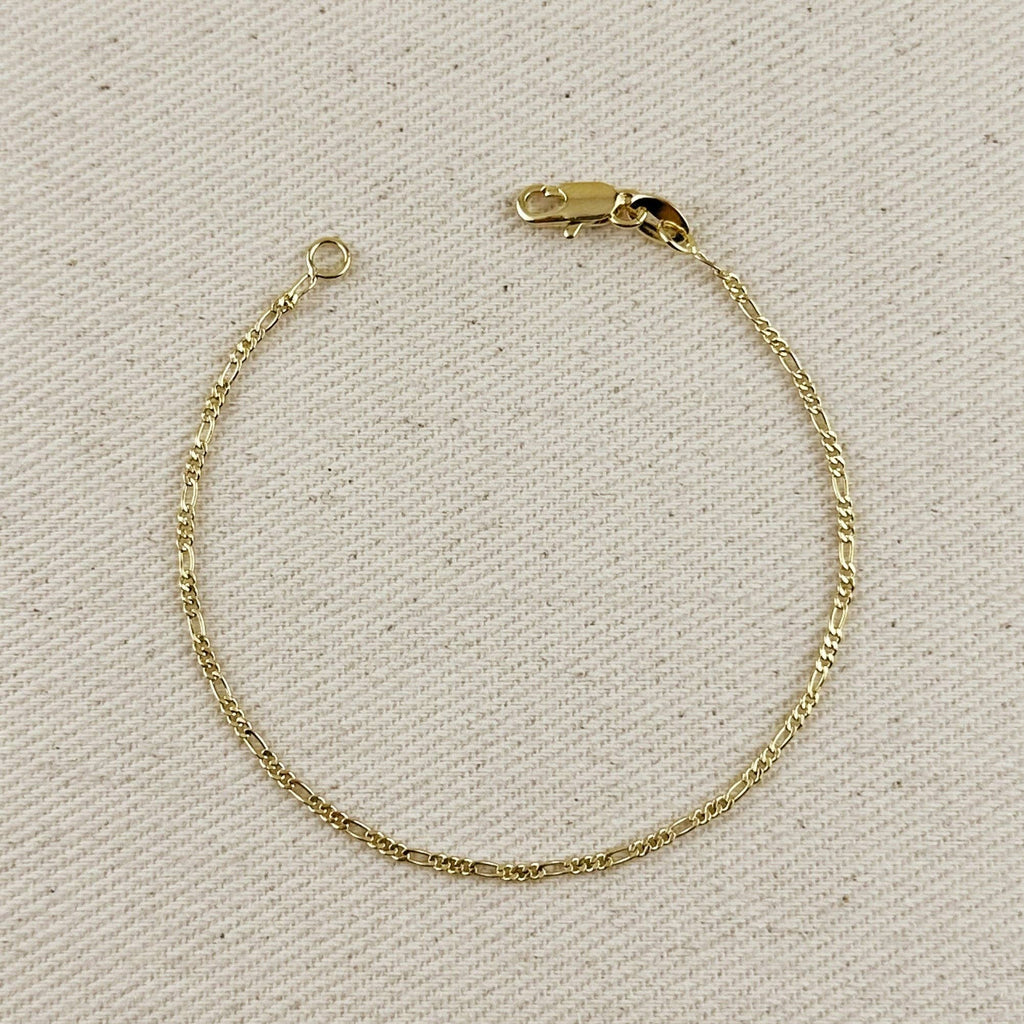 Figaro Chain Bracelet