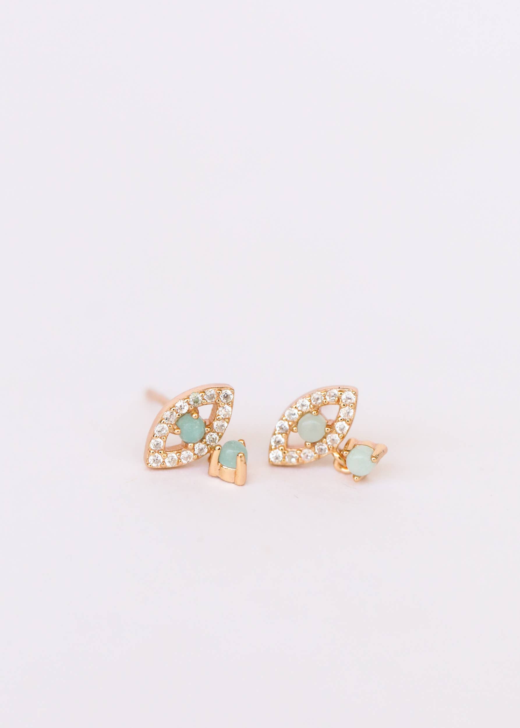Evil Eye Drop Earrings