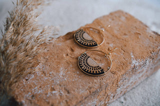 Half Moon Earrings