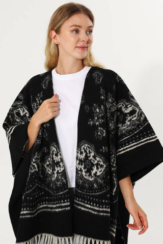 Paisley Poncho