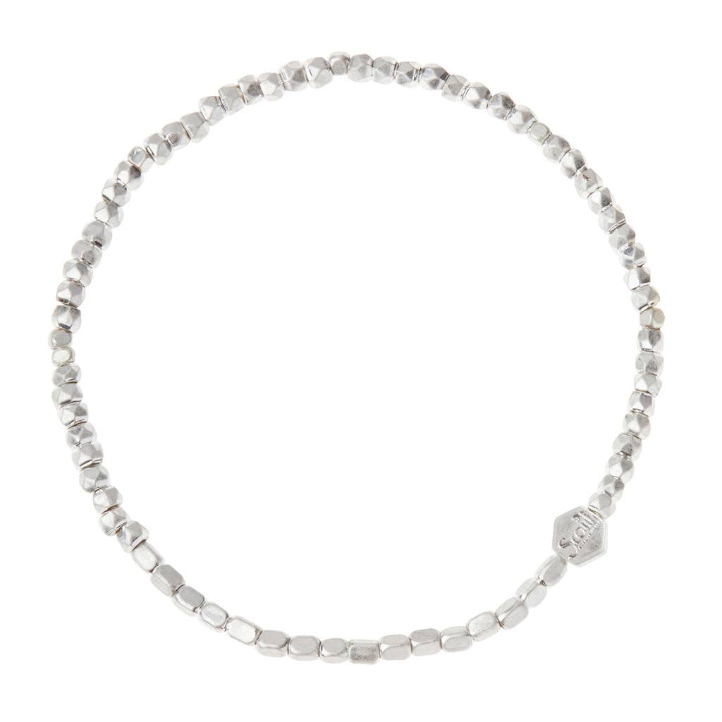 Silver Stacking Bracelet