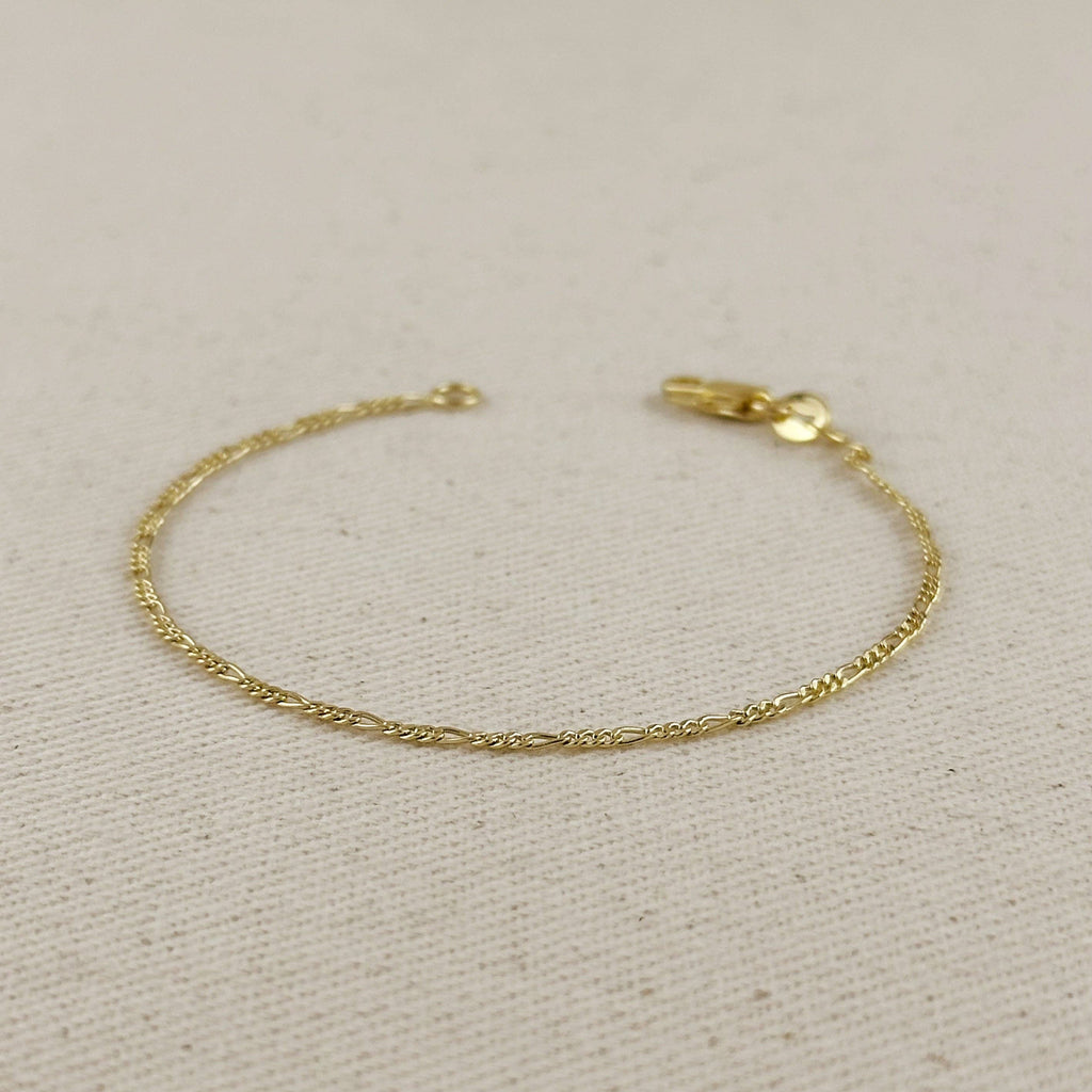 Figaro Chain Bracelet