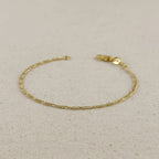 Figaro Chain Bracelet