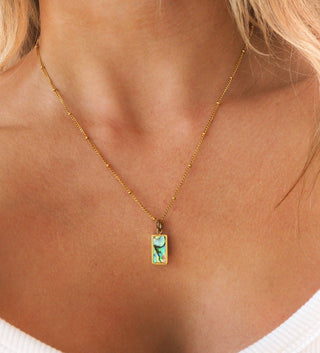 Camilia Necklace | Abalone Shell