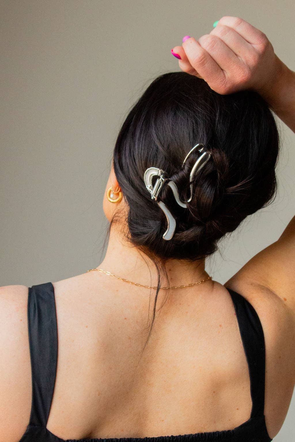 Twirly Claw Clip