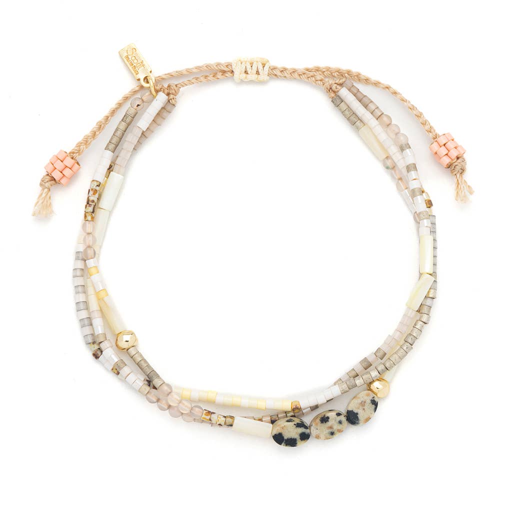 Joy Mixed Media Bracelet