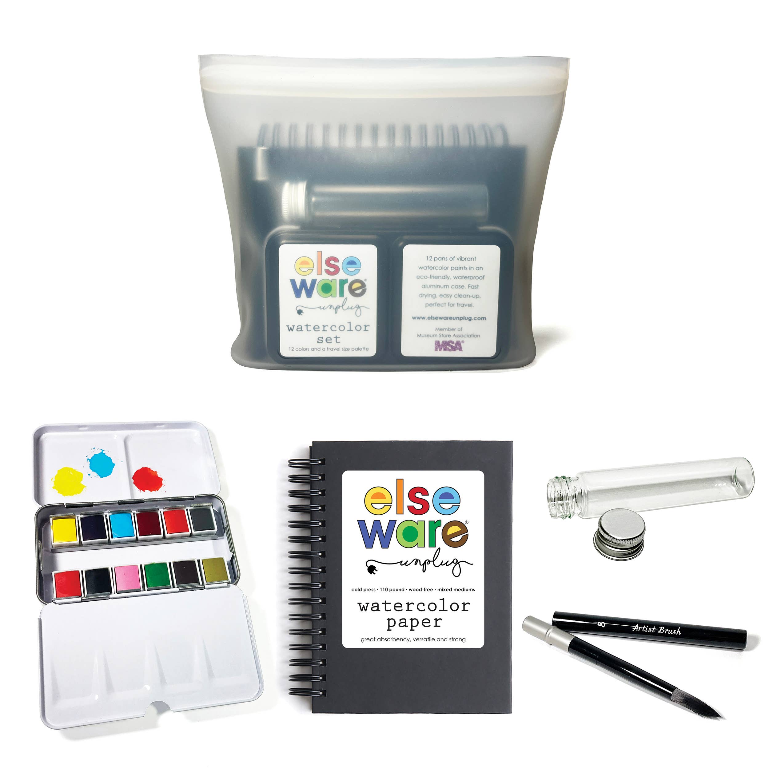 Travel Watercolor Set