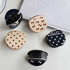 Round Polka Dot Clip