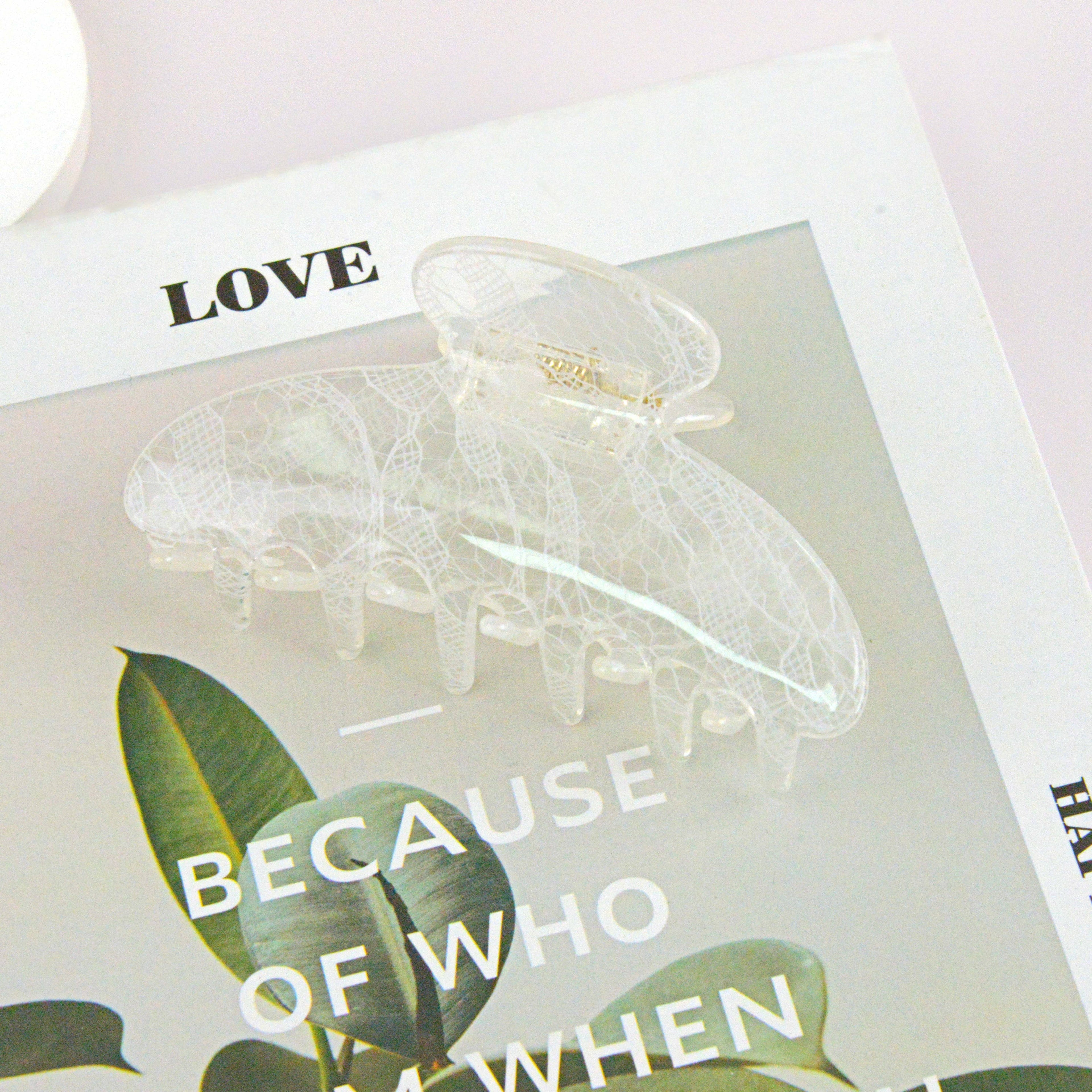 Lace Claw Clip