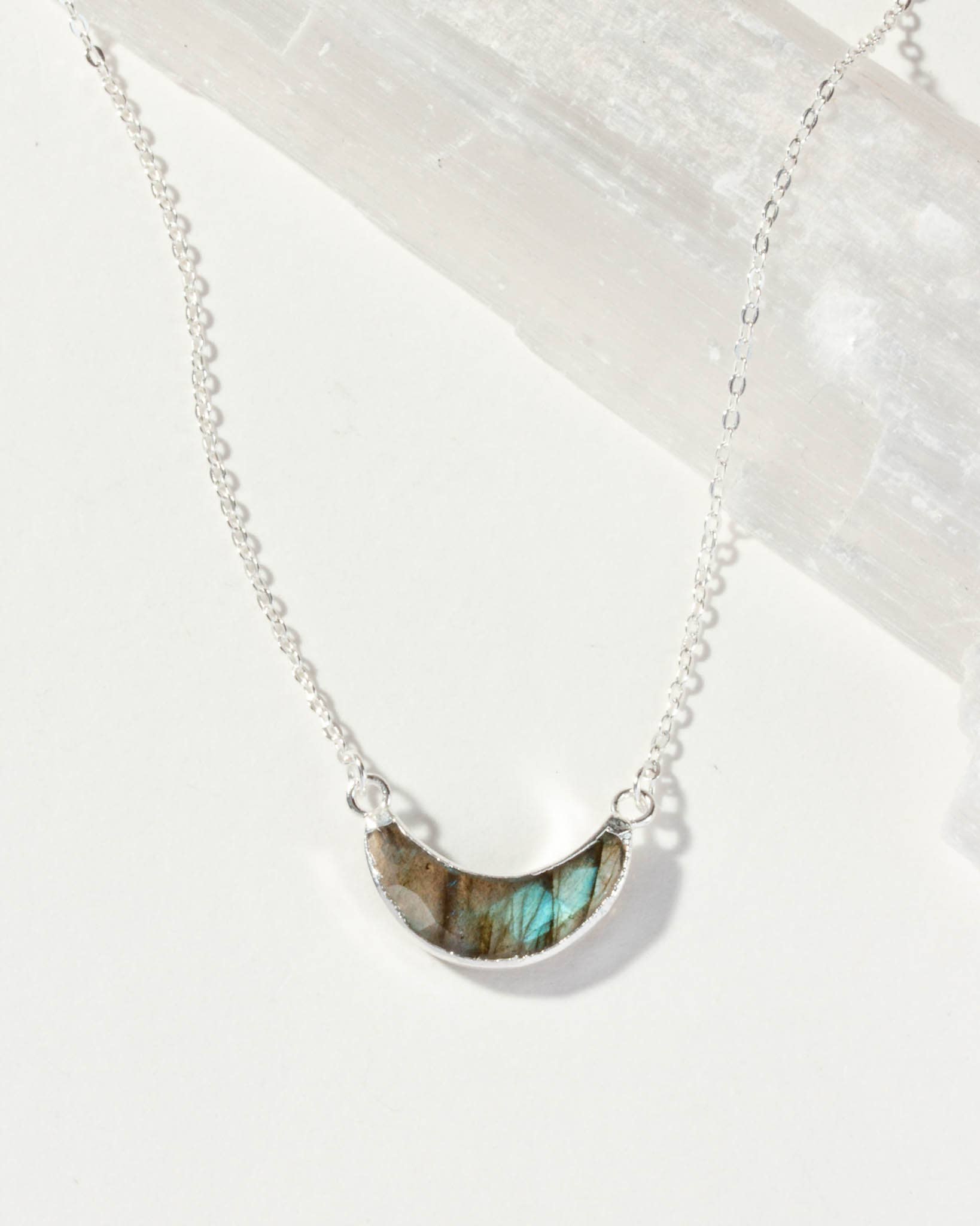 Sterling Eclipse Necklace