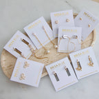 Mini Diamond Hoop Earrings