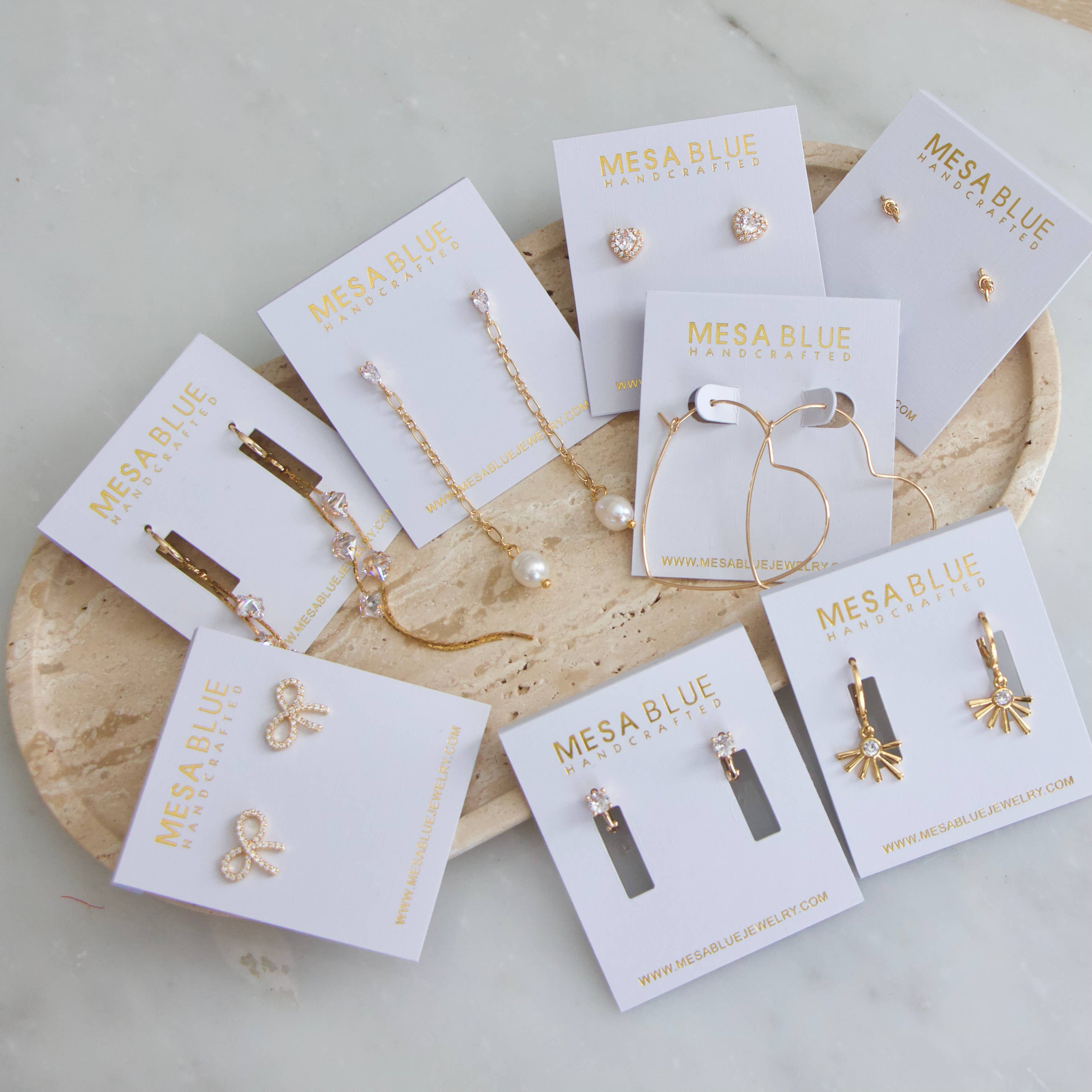 Mini Diamond Hoop Earrings