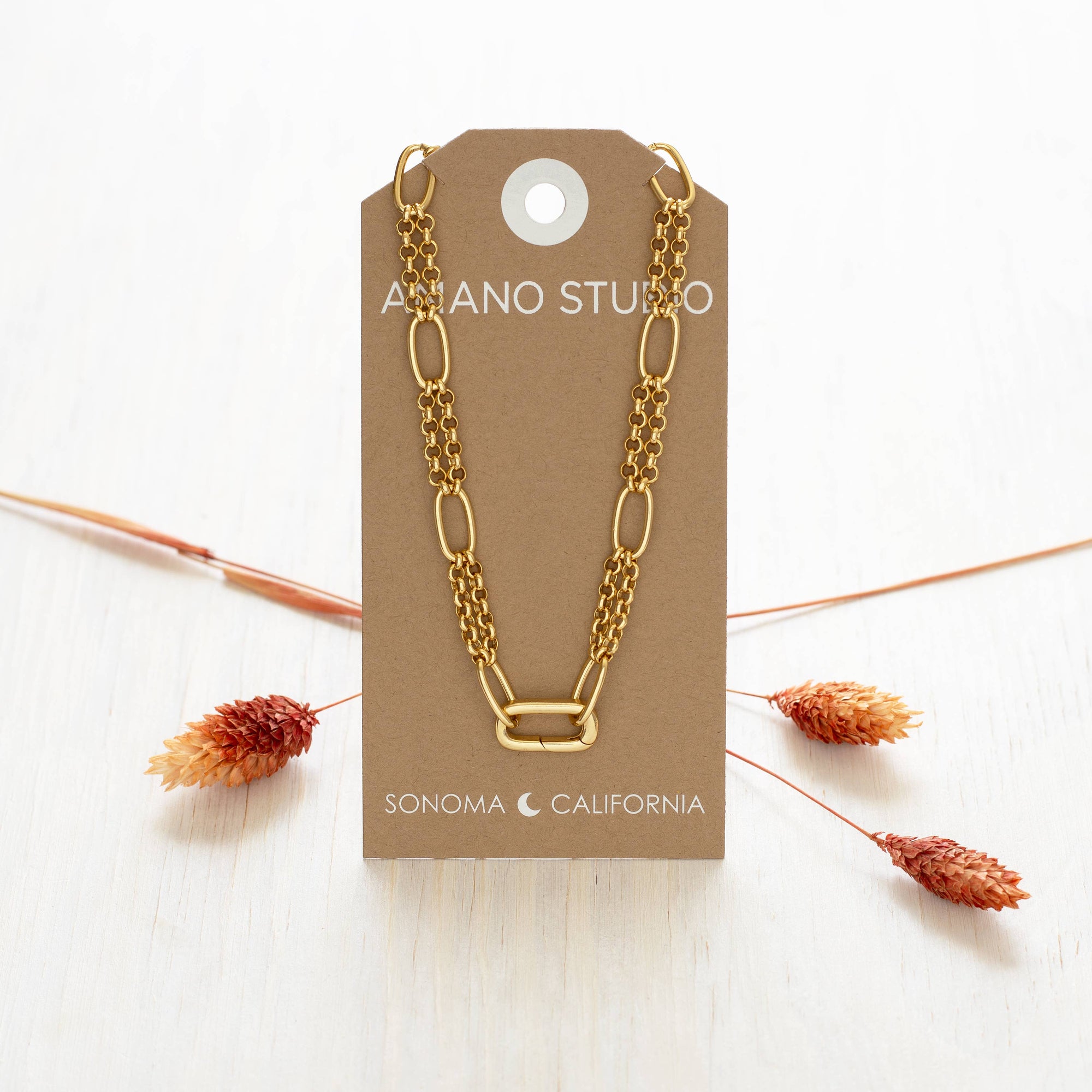 Oval Chain Necklace