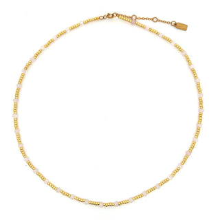 Beaded Gemstone Necklace